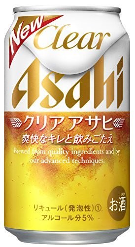 アサヒ クリアアサヒ 350ml缶×24本