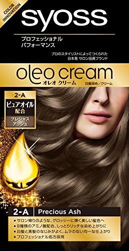 サイオス オレオクリーム ヘアカラー 2A プレシャスアッシュ