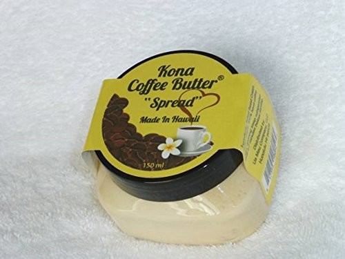 コナコーヒーバター　ハワイ限定！　Kona Coffee Butter (コナコーヒー, 5oz(142g))