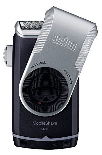 ブラウン メンズシェーバー モバイルシェーブ M-90 携帯用 1枚刃 お風呂剃り可