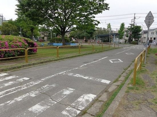 横断歩道の標識やマークの意味・一時停止や信号がない場合の渡り方