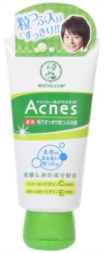 Acnes(アクネス) 薬用毛穴すっきり粒つぶ洗顔 130g【医薬部外品】