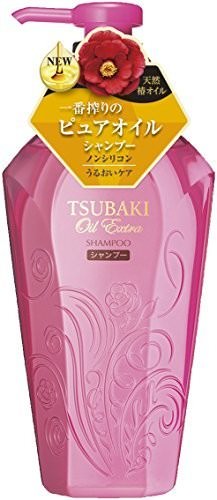 TSUBAKI オイルエクストラ モイストバランスケア シャンプー (うねる髪用・ノンシリコン) 450ml