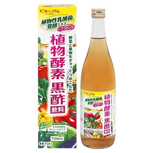 井藤漢方製薬 ビネップル 植物酵素黒酢飲料 720mL